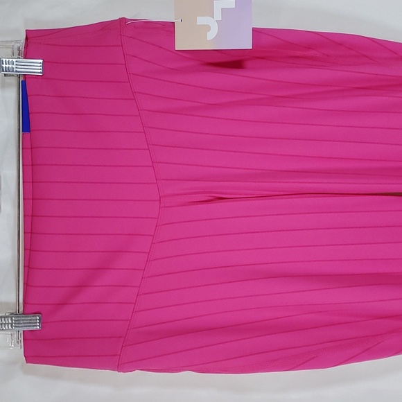 JoyLab Women's X-Long High-Rise Rib Flare Leggings Athletic Fit Stripes, Pink, - Picture 9 of 16